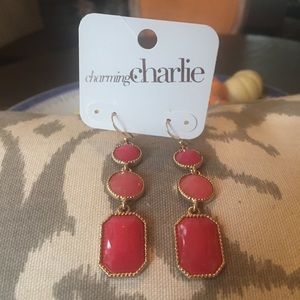 Charming Charlie drop earrings